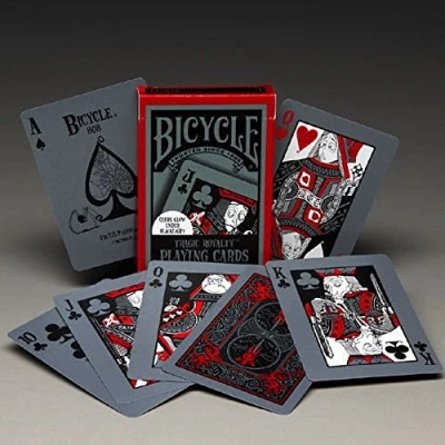 Imagen de USPCC Baraja Bicycle Tragic Royalty