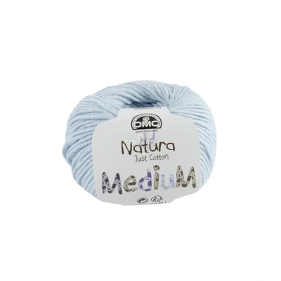 Imagen de DMC Natura Medium Ovillo para tricot y ganchillo 100% algodón Ideal prendas de vestir 50g 75m 27 colores