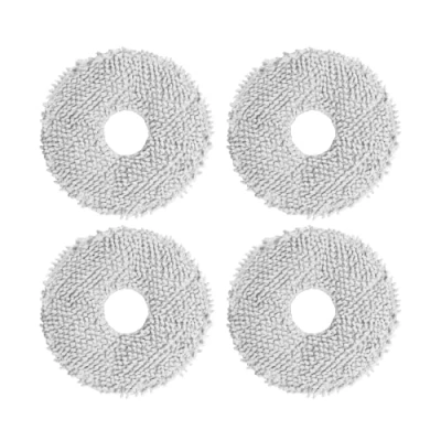 Imagen de Dreame 4x paños de mopa repuesto (x2 pares) compatibles con L10sUltra/L10Ultra/L10Prime/L20Ultra/L10sProUltra/L10sProGen2/L10splus/X40Ultra/X30Ultra/X40Master/L10sUltraGen2/L40Ultra hasta 180 rpm
