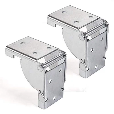 Imagen de 2 x SO Tech® Mensula Plegable para Pata de Mueble Bisagra Consola Mesa plagable 38 mm
