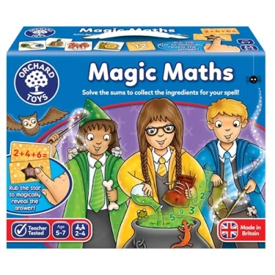 Imagen de Orchard Toys Magic Maths, Ink Reveals The Answer, Educational Maths Game, Practice Addition and Subtraction, Ages 5 7