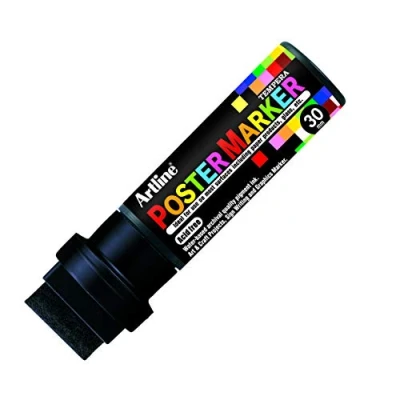 Imagen de Artline Giant Poster Marker Rotulador (30 mm), color negro
