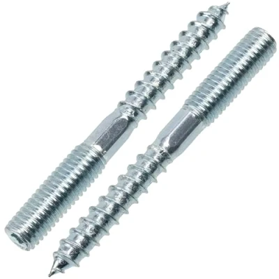 Imagen de AERZETIX C75873 Juego de 12 tornillos doble rosca M8x70mm espárrago roscado en acero
