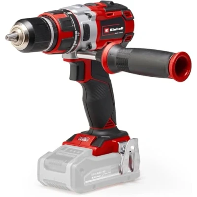 Imagen de Einhell Taladro atornillador a batería TE CD 18 Li Brushless Solo Power X Change, Iones de litio, par 60 Nm, motor sin escobillas, mandril metal 13 mm, ni cargador