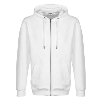 Imagen de Urban Classics Terry Sudadera con cremallera, Hombre, Talla: XL, White