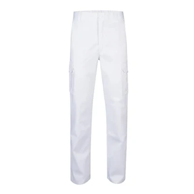 Imagen de VELILLA 103001; Pantalón Multibolsillos; Color Blanco; Talla 48