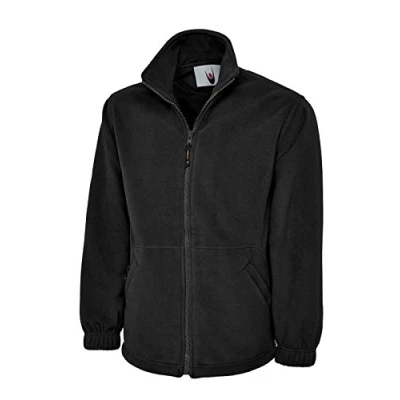 Imagen de Chaqueta de forro polar con cremallera, Hombre, color negro, tamaño XXXXX Large