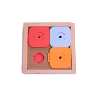 Imagen de My Intelligent Pets Dog&#039; Sudoku Medium Basic Color Juguete Interactivo para Perros y Gatos de Madera Juguetes Pequeños Grandes
