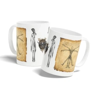 Imagen de Konix Dungeons &amp; Dragons Taza de cerámica 320 ml Motivo Baldur&#039;s Gate Blanco