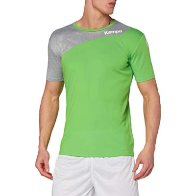 Imagen de Kempa Core 2.0 Shirt Camiseta De Juego Balonmano, Hombre, Verde Esperanza/Gris Oscuro, S