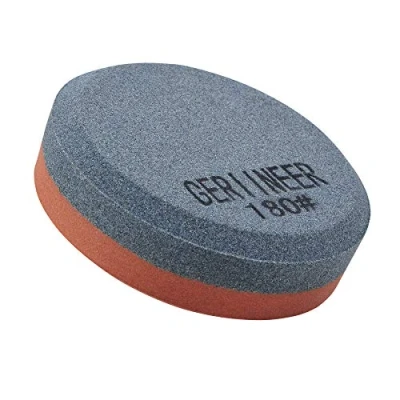 Imagen de GERIINEER Piedra Afilar Hacha, Cuchillos 2 IN 1, de para herramientas jardín cocina Cinceles Hachas (Grano 180/320)
