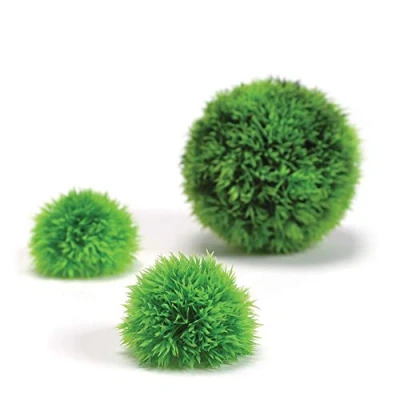 Imagen de biOrb Juego de 3 bolas topiarias decorativas en color verde