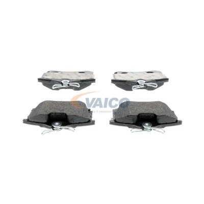 Imagen de VAICO V10 8178 Juego de pastillas freno Q+, calidad primer equipo Eje trasero excl. contacto avisador desgaste SEAT: Leon I Hatchback