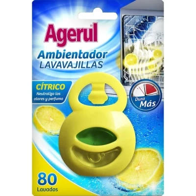Imagen de Agerul Ambientador Cítrico Lavavajillas, Multicolor, 80 Lavados