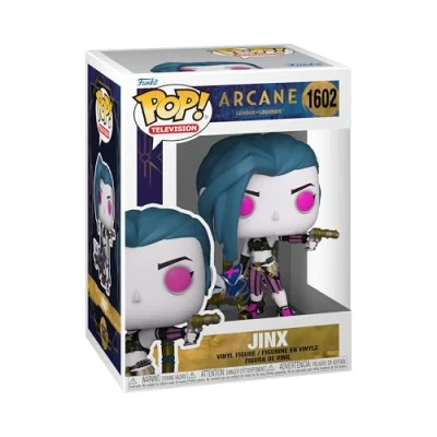 Imagen de Funko Pop! TV: Arcane LOL Jinx Arcane: League of Legends Figura de Vinilo Coleccionable Idea Regalo Mercancia Oficial Juguetes para Niños y Adultos TV Fans