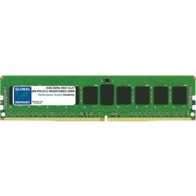 Imagen de 8GB DDR4 2933MHz PC4 23400 288 PIN ECC REGISTRADO DIMM (RDIMM) Memoria RAM para SERVIDORES/Estaciones DE Trabajo/Placas Base