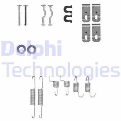 Imagen de DELPHI LY1401 Juego de accesorios, zapatas freno estacionamiento SUBARU: Forester IV