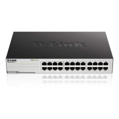 Imagen de Switch D Link GO SW 24G 24p. Gigabit Ethernet LAN RJ 45, Sin gestión, 1000 Mbps/puerto, Negro