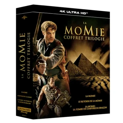 Imagen de La Momie Coffret trilogie : + Le Retour de tombe l&#039;Empereur Dragon [Francia] [Blu ray]