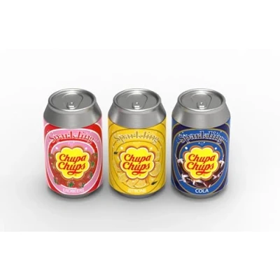 Imagen de tanner DER KLEINE KAUFMANN Chupa Chups 0087.0 Juego de latas Metal con Tres sabores, Accesorios para Tienda Comerciantes, diseño Alimentos, Multicolor