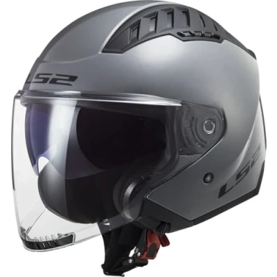 Imagen de LS2, Casco Moto Jet COPTER II SOLID Nardo Grey, S