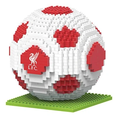 Imagen de FOCO Producto Oficial del Liverpool FC BRXLZ Bricks 3D Football Construction Set