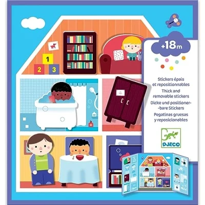 Imagen de Pegatinas Reposicionables La Casa
