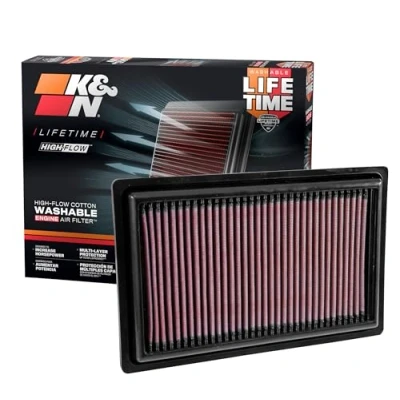 Imagen de K&amp;N 33 3034 Recambio Filtro de Aire Coche