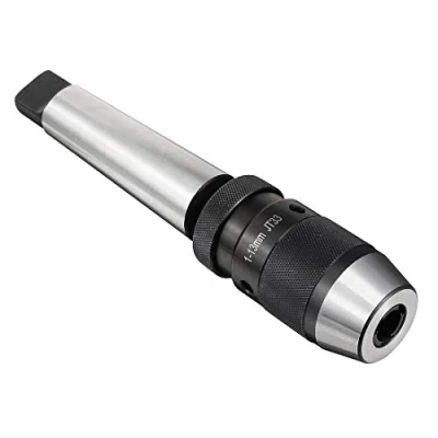 Imagen de Portabrocas sin llave 1/32&quot; 1/2&quot; con soporte de eje cónico MT4 Morse