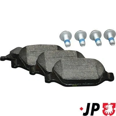 Imagen de JP GROUP 3363700110 Juego de pastillas freno Eje trasero excl. contacto avisador desgaste FIAT: 500 Hatchback, Punto II Hatchback