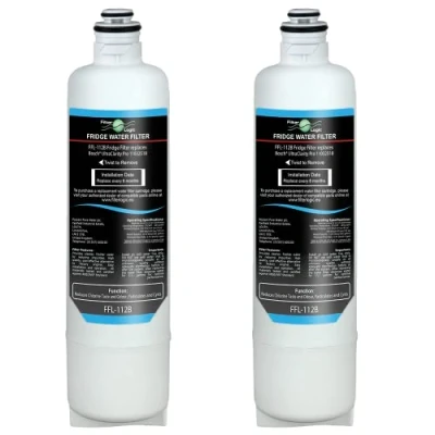 Imagen de FilterLogic FFL 112B 2x filtro de agua compatible con SIEMENS BOSCH NEFF BALAY UltraClarity PRO 11032518 KS50ZUCP cartucho para frigorífico americano Ultra Clarity Water Filter frigo