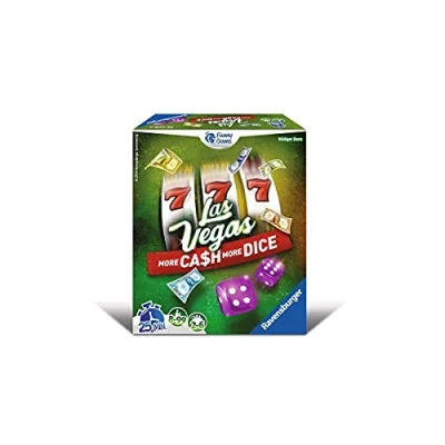 Imagen de Ravensburger Las Vegas Extension More Cash Dice Juego de Dados Familia o Amigos a Partir 8 años 26008 Mixto Versión Francesa