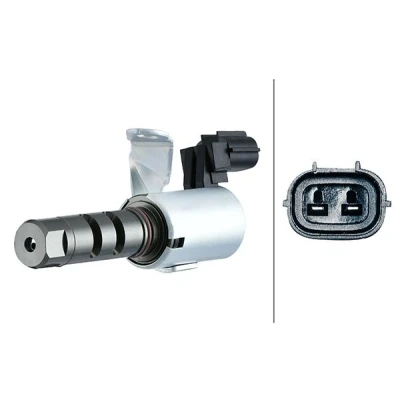 Imagen de HELLA 6NW 358 188 211 Válvula control, ajuste de levas Cabeza cilíndrica, izquierda, Lado admisión con junta anular