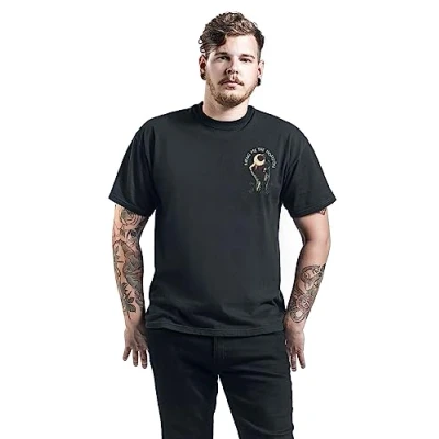 Imagen de Bring Me The Horizon Zombie Eye Hombre Camiseta Negro L 100% algodón Regular