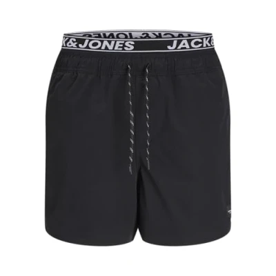 Imagen de Jack &amp; Jones Junior Jpstmaui Bañador corto, Hombre, Talla: 10a, Black
