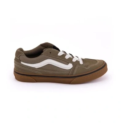 Imagen de Vans Caldrone, Zapatillas para Unisex niños, Pop Olive/Gum, 27.5 EU