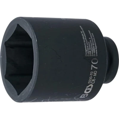 Imagen de BGS 5500 70 Llaves de vaso impacto hexagonal, largo entrada 25 mm (1&quot;)