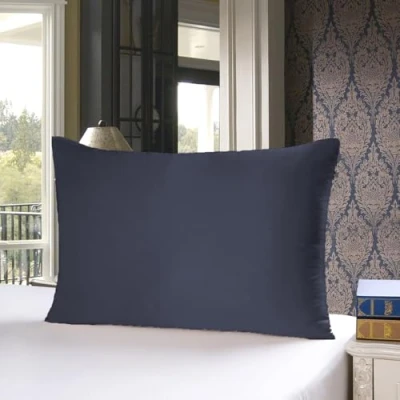 Imagen de townssilk funda de almohada seda 100 % pura morera 19 mm, ambos lados, para el cabello y la piel, salud, seda, cremallera oculta, 600 hilos, 1 pieza, 50 x 60