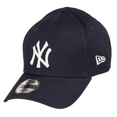 Imagen de New Era York Yankees 9forty Adjustable Cap MLB Rear Logo Navy/White One Size