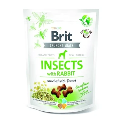 Imagen de Snacks para Perros VAFO PRAHA s.r.o. Brit Pog 200g Snack Insecto Conejo / 6