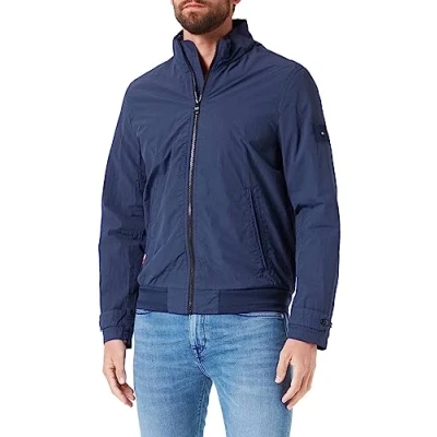 Imagen de Tommy Hilfiger Hombre Chaqueta Regatta Jacket de Entretiempo, Azul (Desert Sky), S