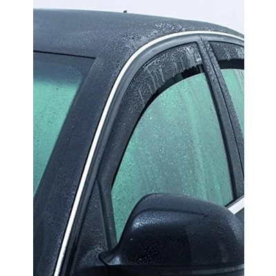 Imagen de ClimAir CLS003P0108D deflector de aire Puerta vehículo, Cavidad ventana, delante negro