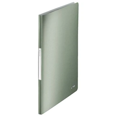 Imagen de Leitz Carpeta de fundas, A4, 20 Capacidad para 40 hojas, Fundas transparentes, Verde celadón, Gama Style, 39580053