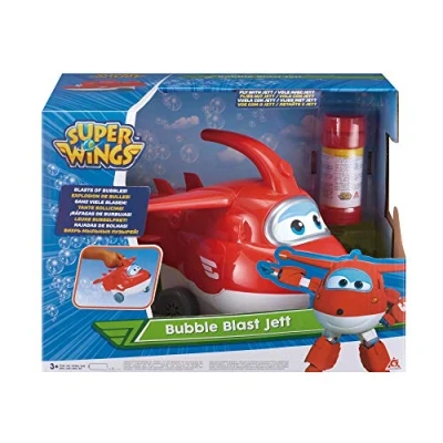 Imagen de Super Wings Serie 1 Juguete de máquina Burbujas, Color Rojo/Blanco, Talla única (Alpha Animation &amp; Toys Ltd EU721211)