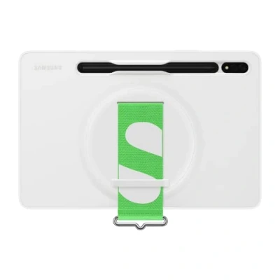 Imagen de Samsung TPU Back Cover con Banda Blanco Galaxy Tab S7/S8