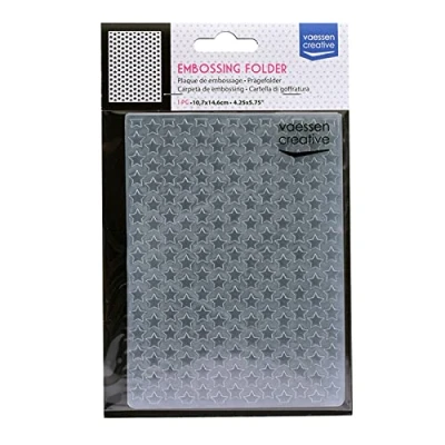 Imagen de Vaessen Creative Carpeta de Embossing, Transparent, 14,6x10,8x0,5