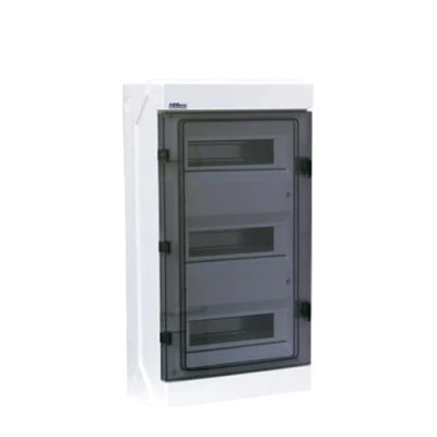 Imagen de ELEKTRO PLAST Caja de distribución fusibles para ambientes húmedos, RH 36/3, IP65 AP VDE 8451, color blanco