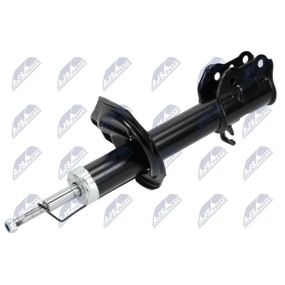 Imagen de NTY A MZ 038 amortiguador Eje trasero izquierda Presión de gas Columna Espiga arriba MAZDA: 323 F 6, FAMILIA 6