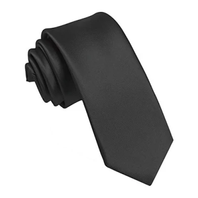 Imagen de JEMYGINS Corbata de Hombre Ajustada Color Sólido a Rayas Diagonales 6 cm Ancho Plata claro/cian claro/blanco egipcio