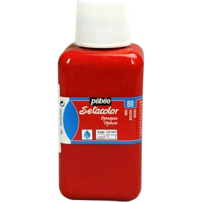 Imagen de PEBEO Setacolor Pintura opaca (250 ml), color rojo